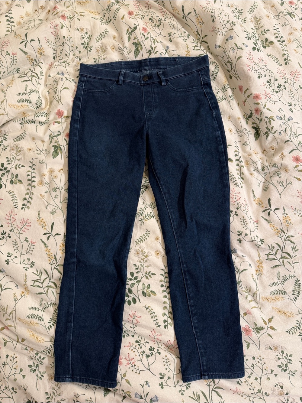 Uniqlo Women's cropped jeggings Jeans in Dark Indigo